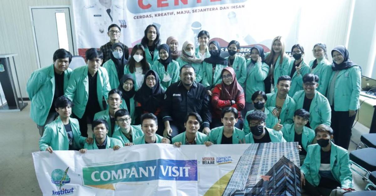 Kabag Humas Setda Kota Bekasi Terima Kunjungan Mahasiswa/i STIAMI Terkait Kehumasan
