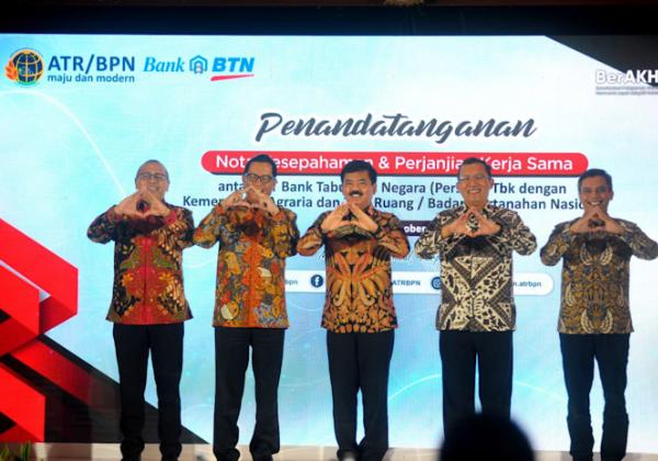 Kolaborasi Kementerian ATR/BPN dan BTN, Siapkan Solusi Penyelesaian Sertifikat Rumah Rakyat