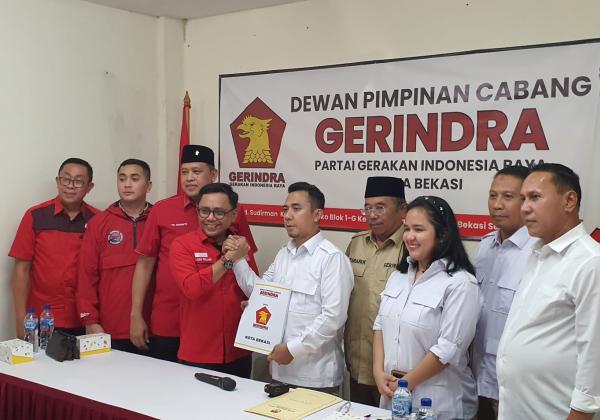 Ketua DPC PDI Perjuangan Tri Adhianto, Daftar Bacawalkot ke Partai Gerindra Kota Bekasi