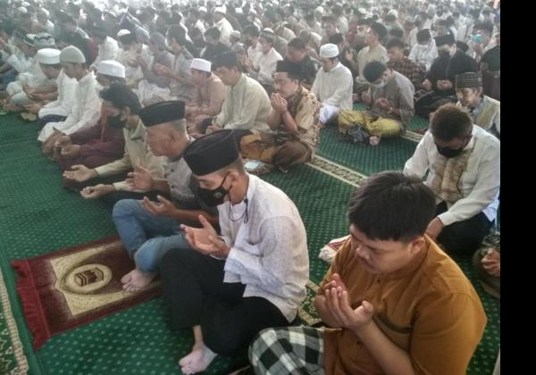 Salat Id di Madjid Agung Al Amjad, Bupati Zaki Beri Pesan Khusus Bagi Muslimin Kabupaten Tangerang