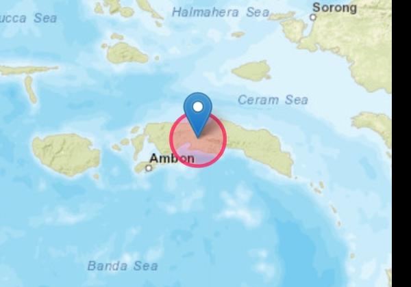 Gempa Terkini Guncang Maluku Tengah Magnitudo 5,1