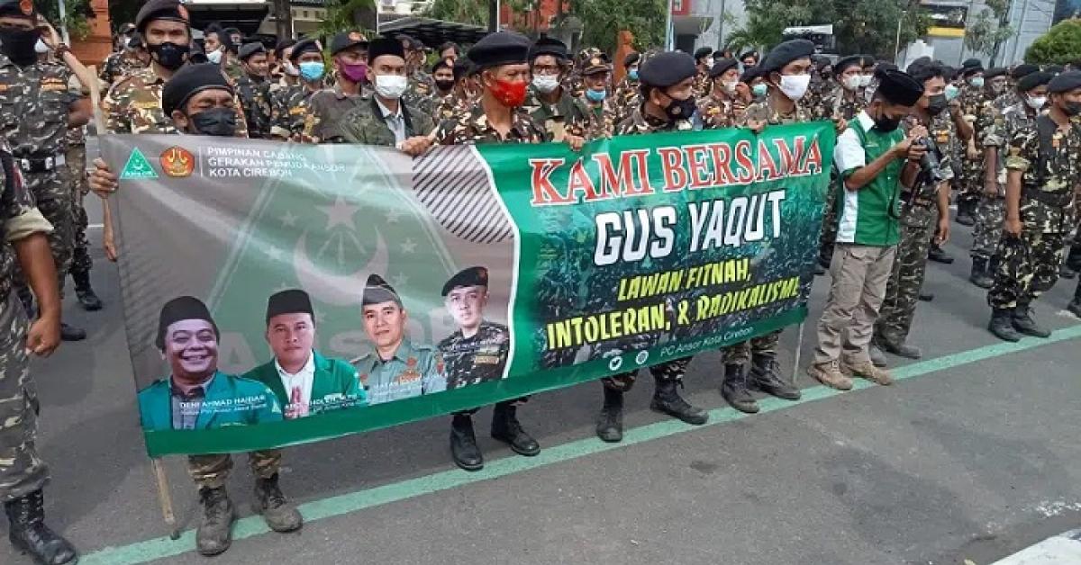 Merespons Beragam Tudingan Terhadap Gus Yaqut, GP Ansor Turun ke Jalan