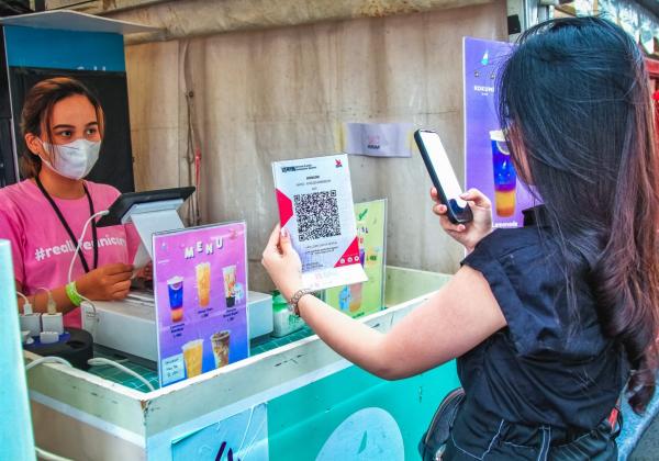 Keseruan Bertransaksi Non Tunai Menggunakan QRIS BNI Mobile Banking dalam BNI Java Jazz Festival 2023