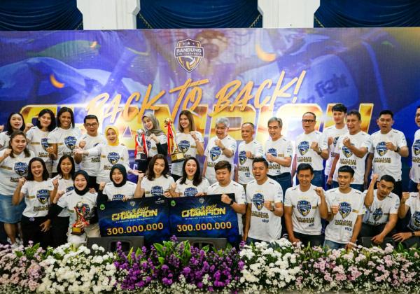 Juara Proliga 2023, Tim Bandung bjb Tandamata Terima Apresiasi