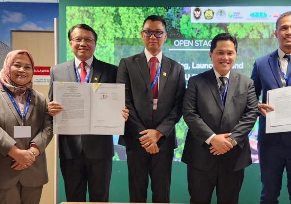 Di COP28 Dubai, PLN-Kemenkomarves Luncurkan Program STAB dan PERTIWI, Kembangkan Biomassa di Tanah Air