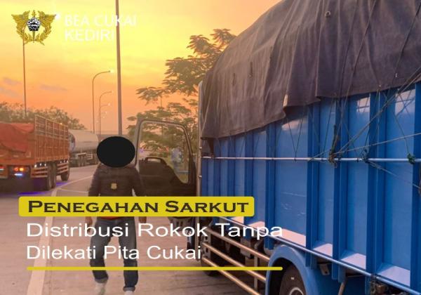 Bea Cukai Kediri Kembali Gagalkan Peredaran Jutaan Rokok Ilegal Melalui Ruas Jalan Tol Trans-Jawa