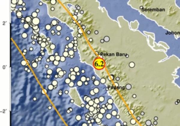 BMKG Beberkan Penyebab Gempa Magnitudo 6,2 Sumatera Barat