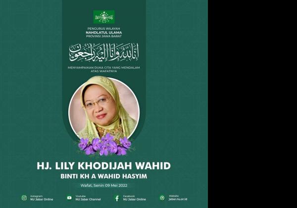 Innalillahi Wainnailaihi Rojiun, Adik Kandung Gus Dur Hj Lily Khodijah Wahid Wafat