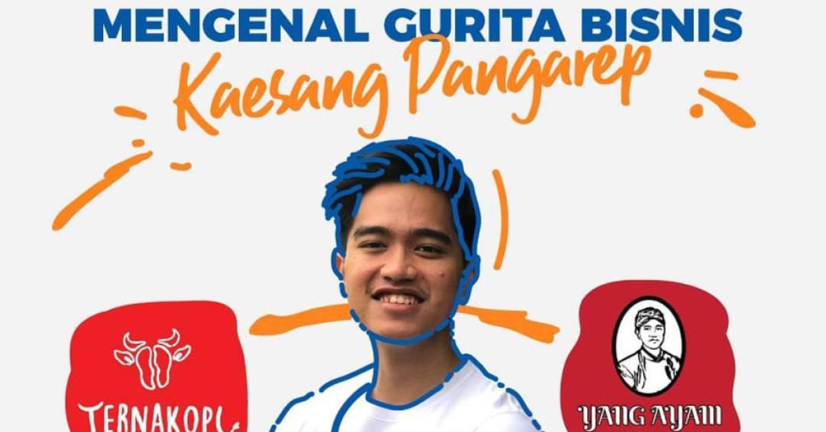 Sukses Diusia Muda, Inilah Deretan Gurita Bisnis Milik Kaesang Pangarep 