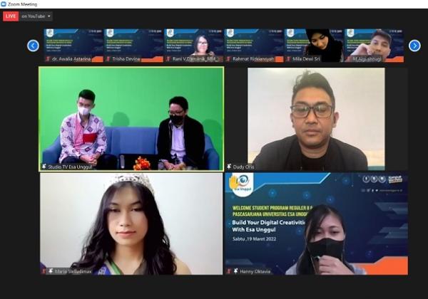Kemeriahan Acara Esa Unggul Welcoming Student 2022