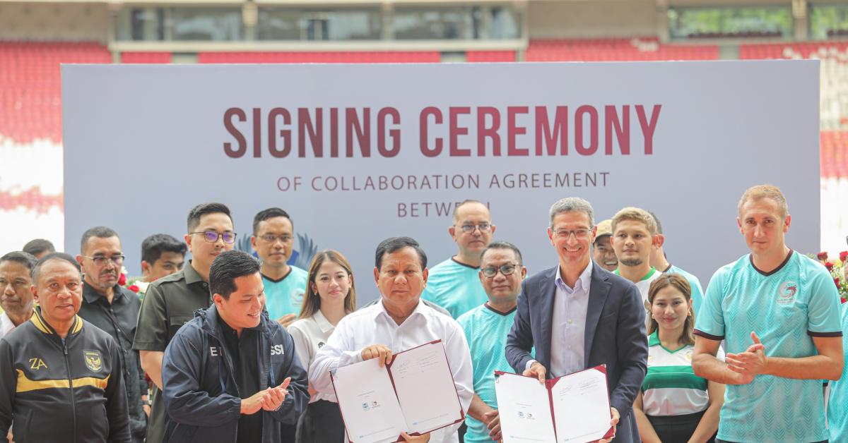 Akademi Sepak Bola Prabowo Kerja Sama dengan Aspire Academy: Kita Ingin Masuk Piala Dunia