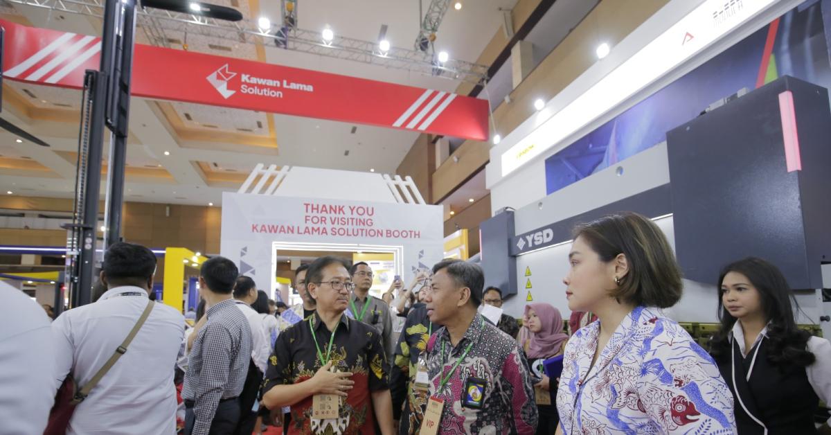Hadir di Manufacturing Indonesia 2023, Kawan Lama Solution Dukung Percepatan Industri Berkelanjutan Menuju Society 5.0