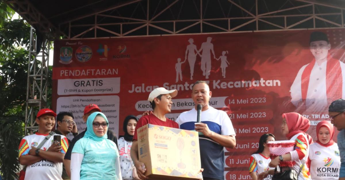 Pekan Ketiga, Jalan Santai KORMI Kota Bekasi Berada Di Kecamatan Bekasi Selatan