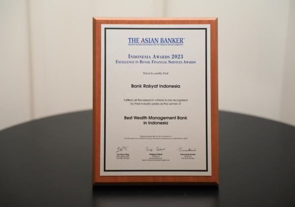 Ciamik! BRI Raih Penghargaan Best Wealth Management Bank in Indonesia