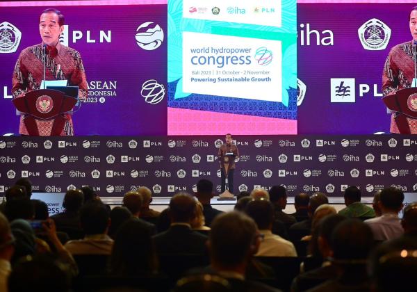 Presiden Jokowi Buka World Hydropower Congress 2023 di Bali, Tegaskan Pentingnya Kolaborasi Global Kembangkan PLTA