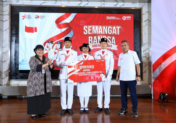 Kobarkan Semangat Bangsa, BRI Beri Dana Apresiasi untuk Paskibraka Nasional