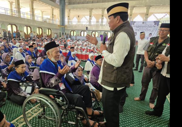 Pesan Sekda Maesyal Rasyid Kepada 385 Calon Haji Kabupaten Tangerang 