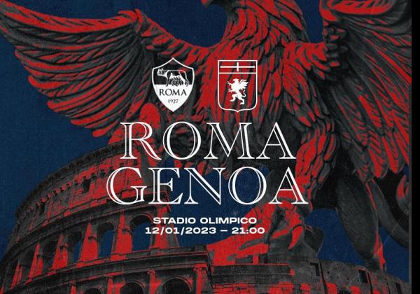 Link Live Streaming Coppa Italia 2022/2023: AS Roma vs Genoa
