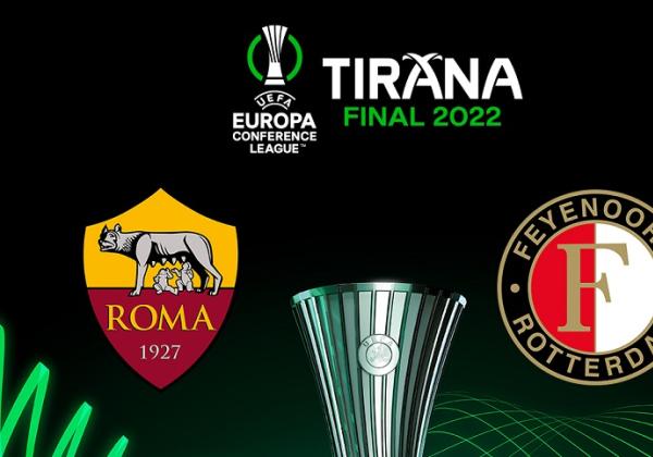 Link Live Streaming Final Conference League: AS Roma vs Feyenoord
