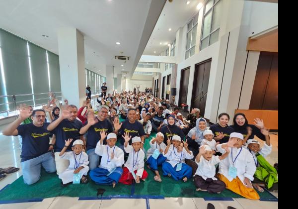 Ratusan Anak Antusias Ikuti Khitanan Massal yang Digelar Brantas Abipraya