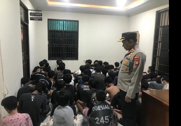 Diduga Hendak Melakukan Aksi Tawuran, 72 Remaja di Neglasari Tangerang Diamankan Polisi