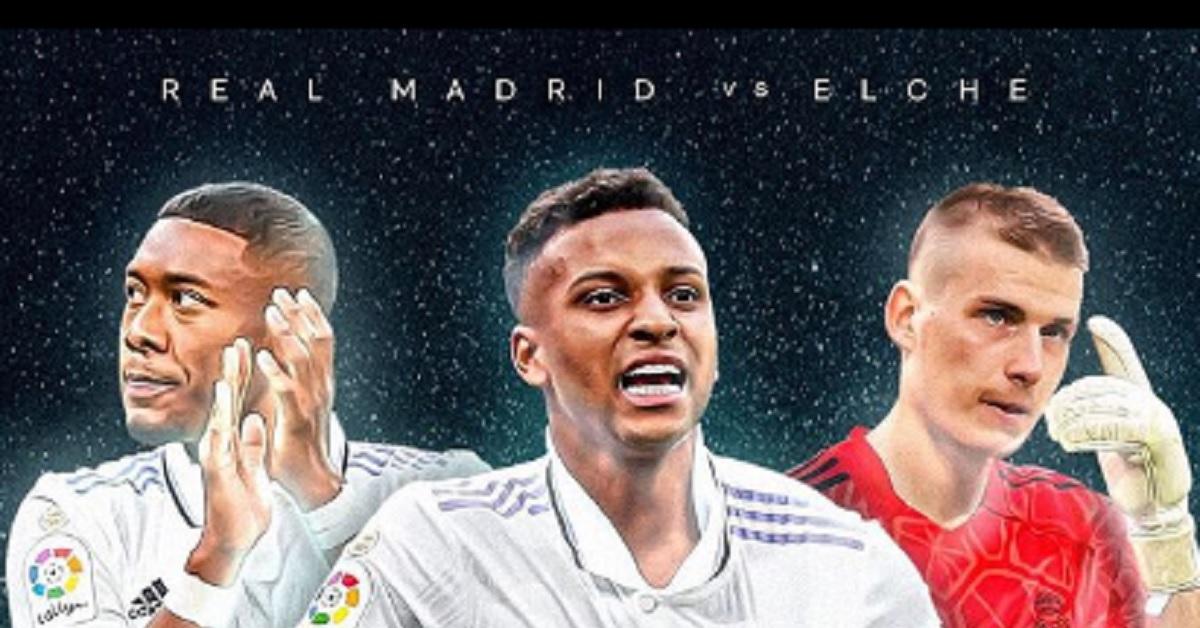 Link Live Streaming Liga Spanyol 2022/2023: Real Madrid vs Elche