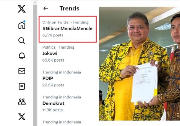 Gibran Mencla Mencle Bergema di X: Lelaki yang Dipegang Kata-katanya, Sekali Dusta Gak Akan Dipercaya 