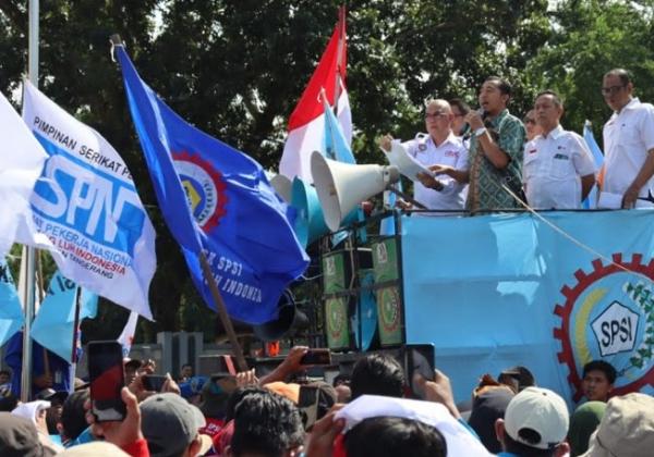 Ratusan Buruh Dari KSPSI Tangerang Bakal Bergerak Ke DPR Peringati May Day 2023