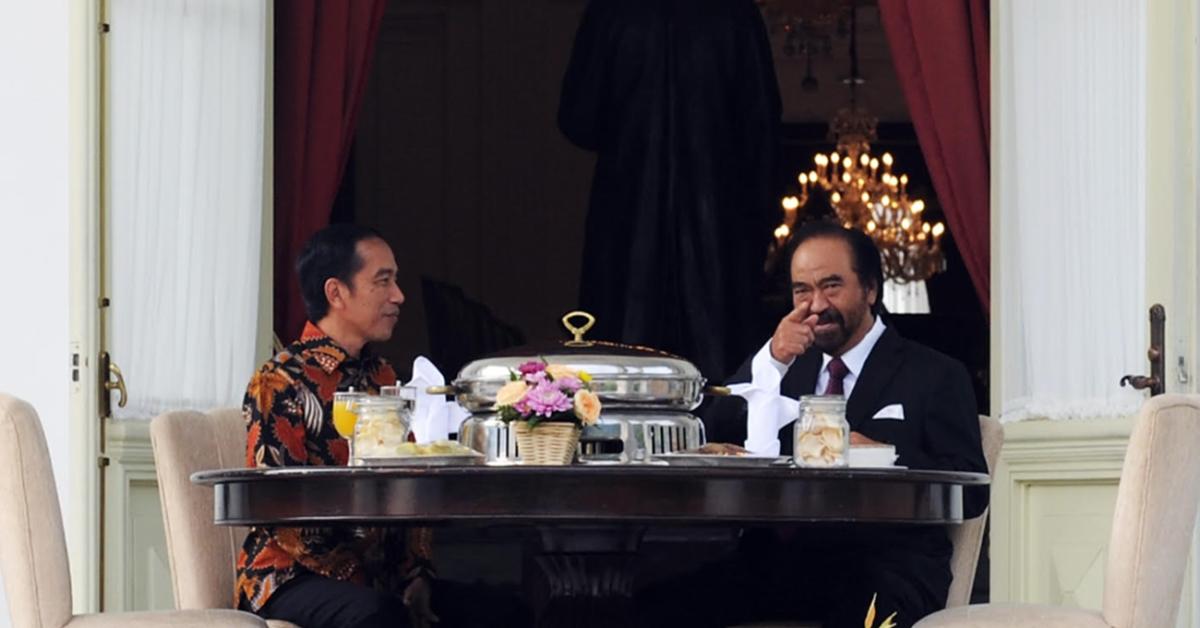 Ini Isi Pembicaraan Surya Paloh-Jokowi 1 Jam di Istana 