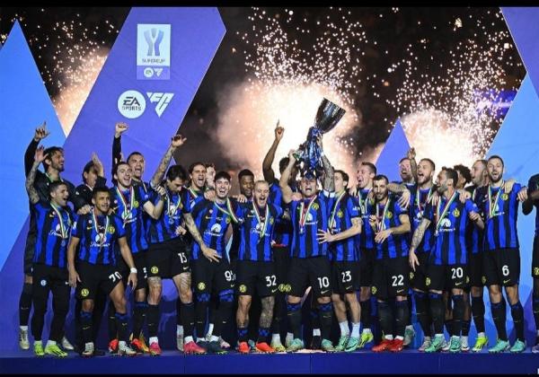 Lautaro Martinez Bawa Inter Milan Juarai Piala Super Italia