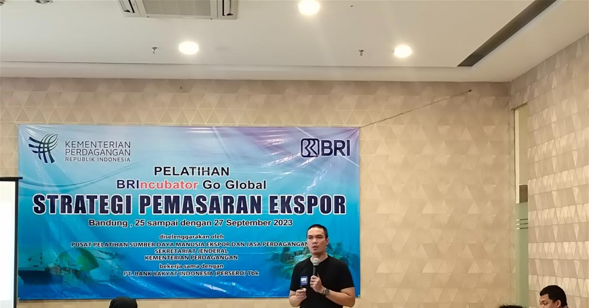BRI dan Kemendag Kolabs Latih UMKM Bandung Raya Tembus Pasar Ekspor