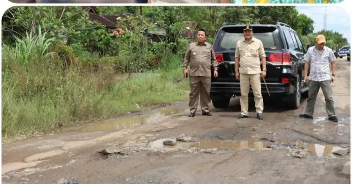 Jokowi Penasaran Jalanan Rusak di Lampung: Besok Saya Cek Benar atau Enggak?