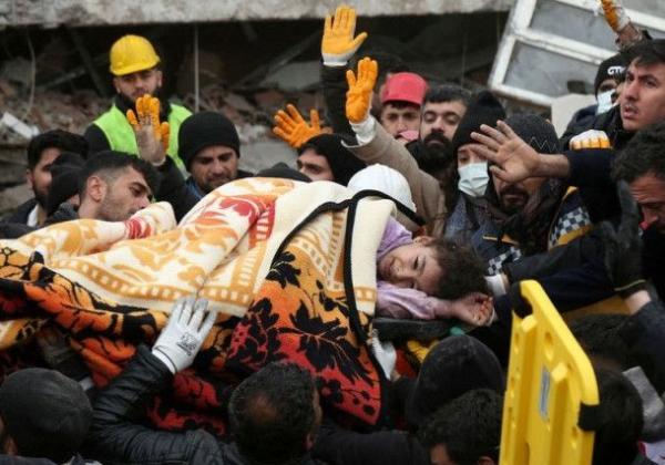 Gempa Turki-Suriah Telan Korban Jiwa Hampir 21 Ribu Orang 
