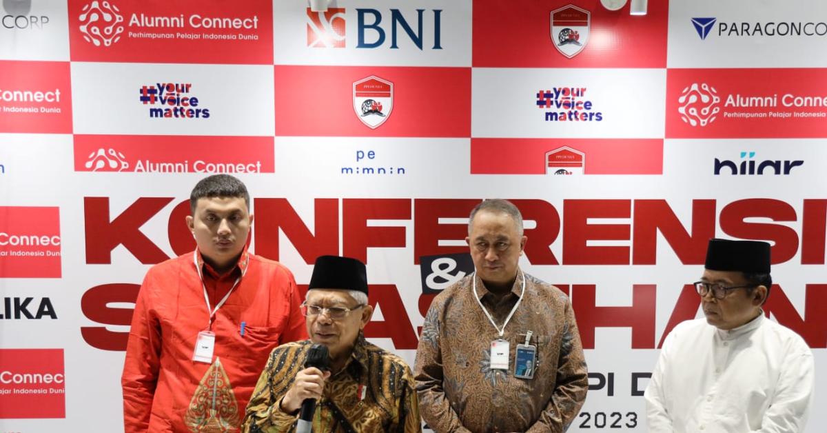Buka Alumni Connect PPI Dunia, Wapres Minta Generasi Muda Dorong Semangat Bangun Negeri