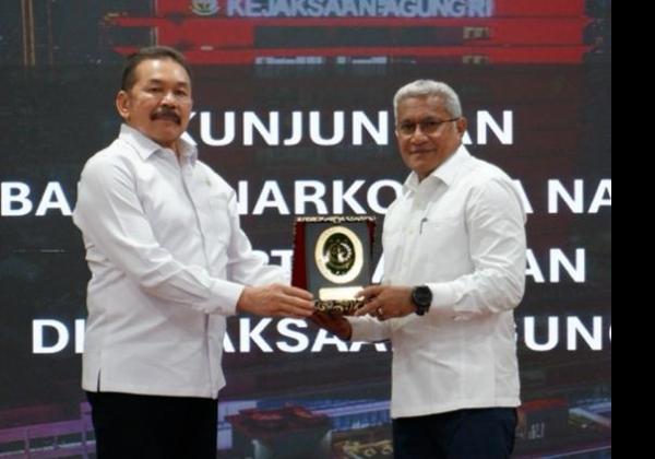 Sinergi Kejaksaan RI dan Badan Narkotika Nasional Bahas Penguatan Kerja Sama Pengelolaan Aset TPPU Perkara Narkotika