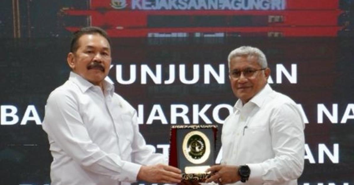 Sinergi Kejaksaan RI dan Badan Narkotika Nasional Bahas Penguatan Kerja Sama Pengelolaan Aset TPPU Perkara Narkotika