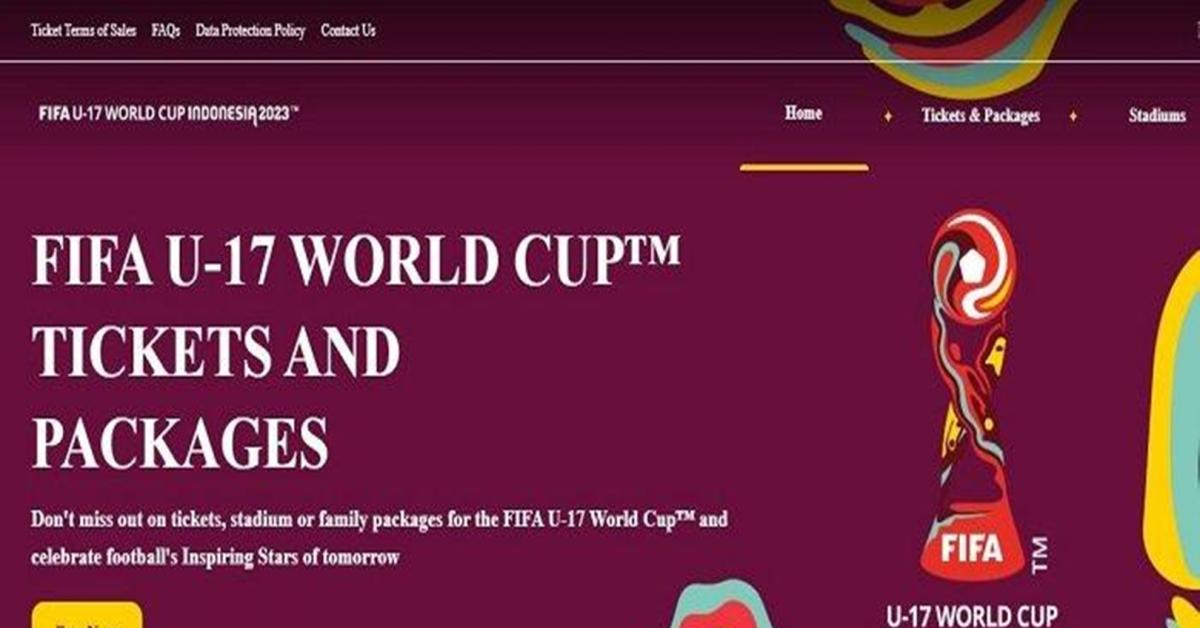 Cara Pembelian Tiket secara Online dan 29 Ketentuan nonton Piala Dunia U-17 2023