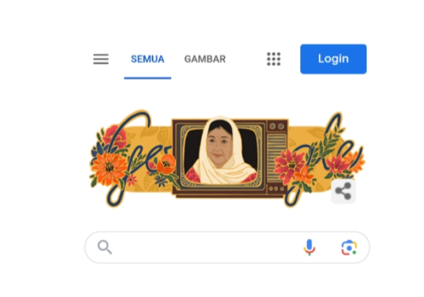 Aminah Cendrakasih Ditampilkan Menjadi Google Doodle, Ini Sederet Penghargaan Mak Nyak Si Doel