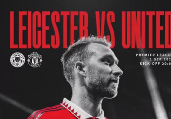 Link Live Streaming Liga Inggris 2022/2023: Leicester City vs Manchester United