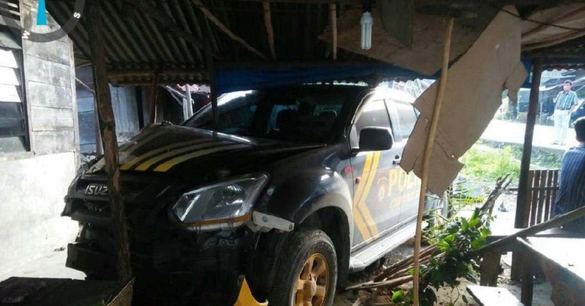 Ngantuk Bawa Mobil Patroli, Polisi Berpangkat Bripka Tabrak Pejalan Kaki Hingga Tewas