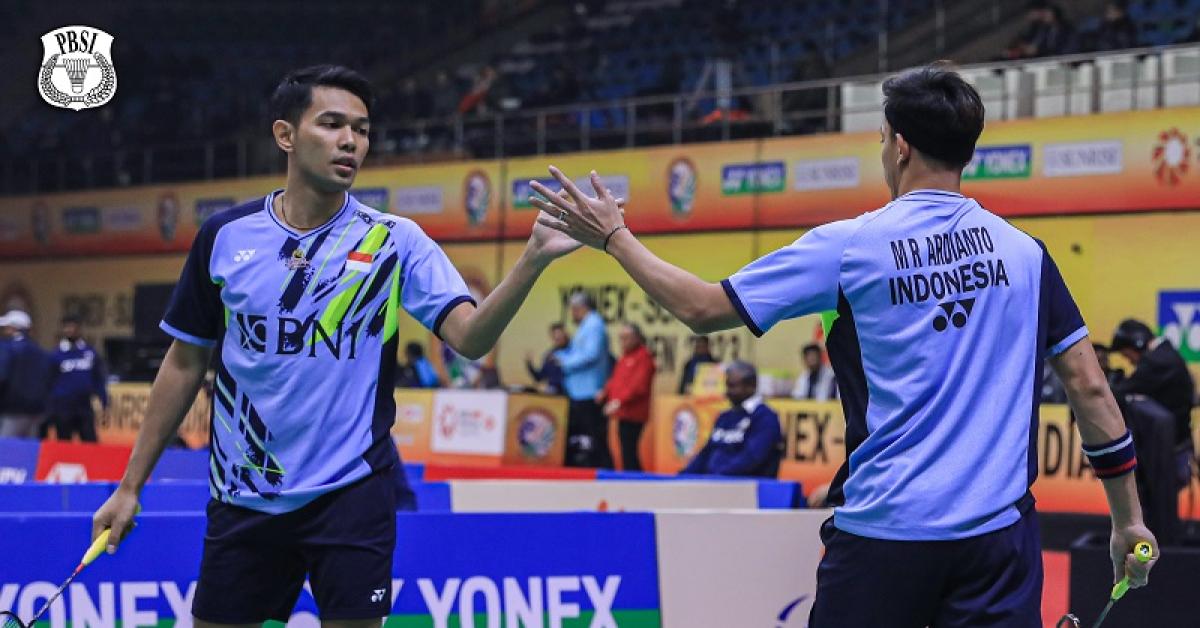 Link Live Streaming India Open 2023: Fajar/Rian vs Bagas/Fikri Sampai Jonatan Lawan Wakil China