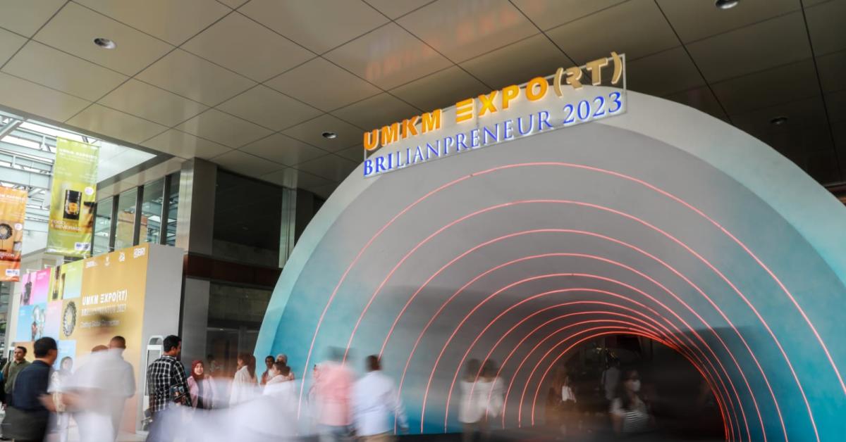 UMKM EXPO(RT) BRILIANPRENEUR 2023 Catatkan Dealing Commitment Senilai Rp1,26 Triliun 