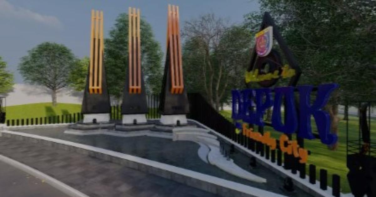 Fakta Tugu Selamat Datang Kota Depok, Penuh Makna dan Falsafah, Dana Pembuatannya Tak Main-main