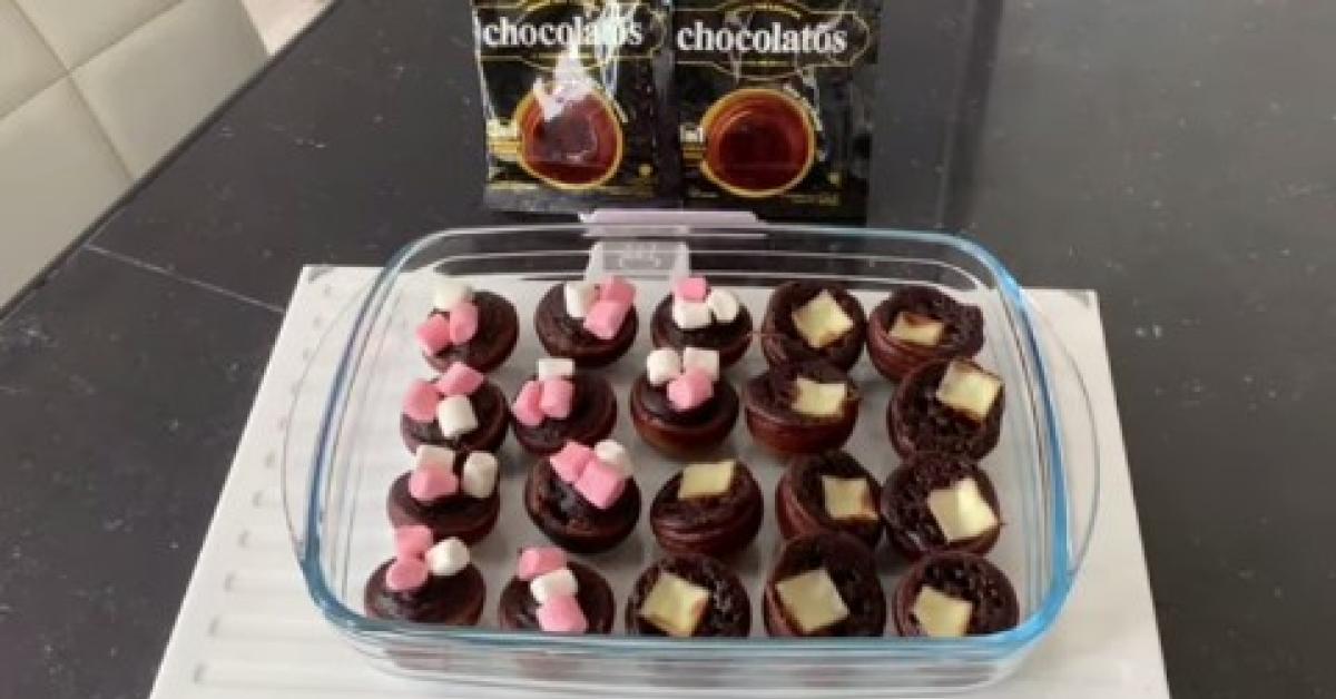 Resep Kue Cubit Chocolatos Ini Wajib Dicoba, Cukup 2 Sachet Jadi Camilan Enak, Lumer Cokelatnya Bikin Nagih