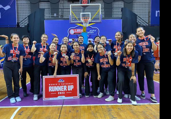 The Swans Esa Unggul Meraih Runner UP di The Nationals LIMA BASKET 2023 Milklife