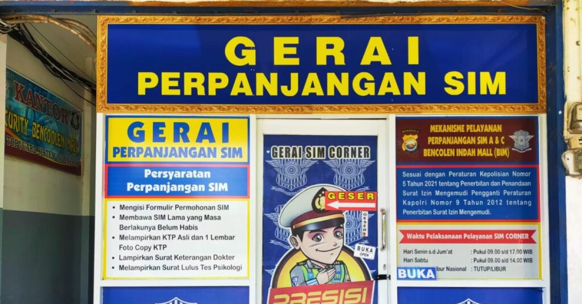 Segera lakukan Perpanjangan SIM, SIM Mati Bisa ditilang, Polres dan Samsat Gelar Layanan Perpanjangan SIM , Cek Jadwalnya