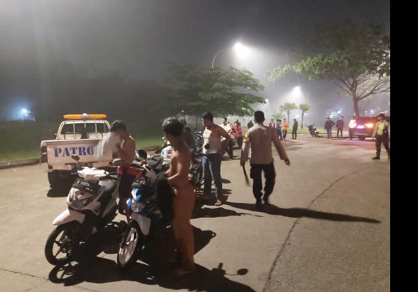 Digaruk Polisi Saat Balap Liar, Puluhan Remaja di Tangerang Dikenakan Wajib Lapor ke Polsek Panongan