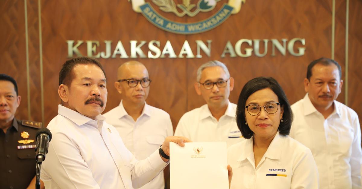 Pertemuan Jaksa Agung dan Menteri Keuangan RI Bahas Adanya Dugaan Korupsi dalam Pembiayaan Ekspor Nasional oleh LPEI
