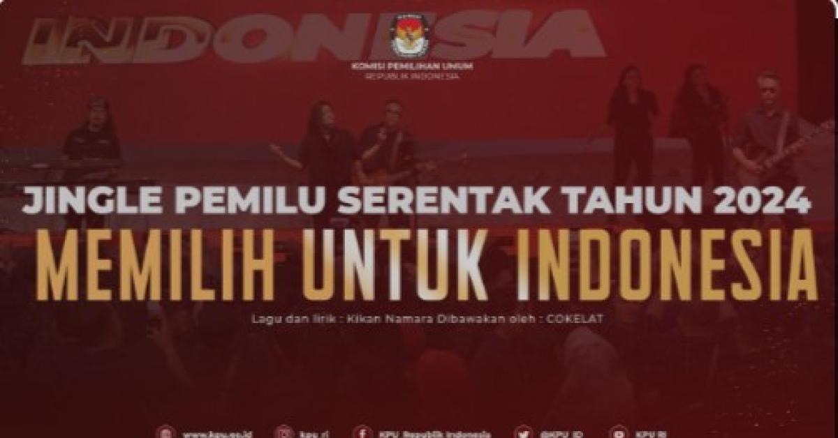 Menguak Pencipta Jingle Pemilu 2024, 'Memilih Untuk Indonesia' yang Dinyanyikan Band Cokelat
