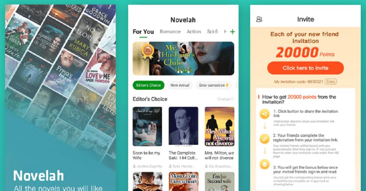 Download Apk Novelah: Aplikasi Penghasil Uang Hanya Baca Novel, Buruan Instal Klik di Sini